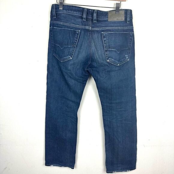 Diesel Distressed Viker Blue Denim Jeans Men’s 28 x 30 Read - Picture 2 of 14